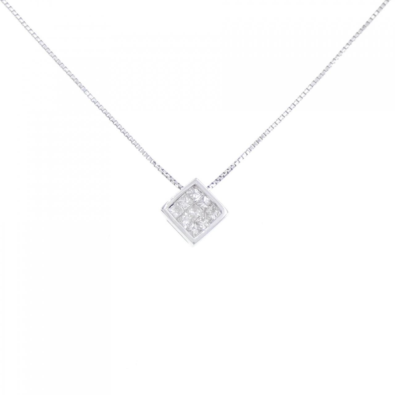 コメ兵｜K18WG ダイヤモンド ネックレス 0.20CT｜ジュエリー