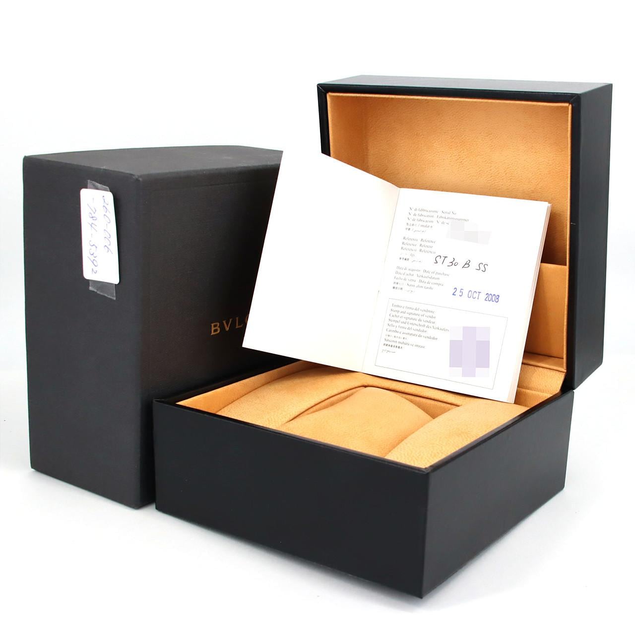 ブルガリ ソロテンポ ST30S/ST30BSSD SS クォーツ