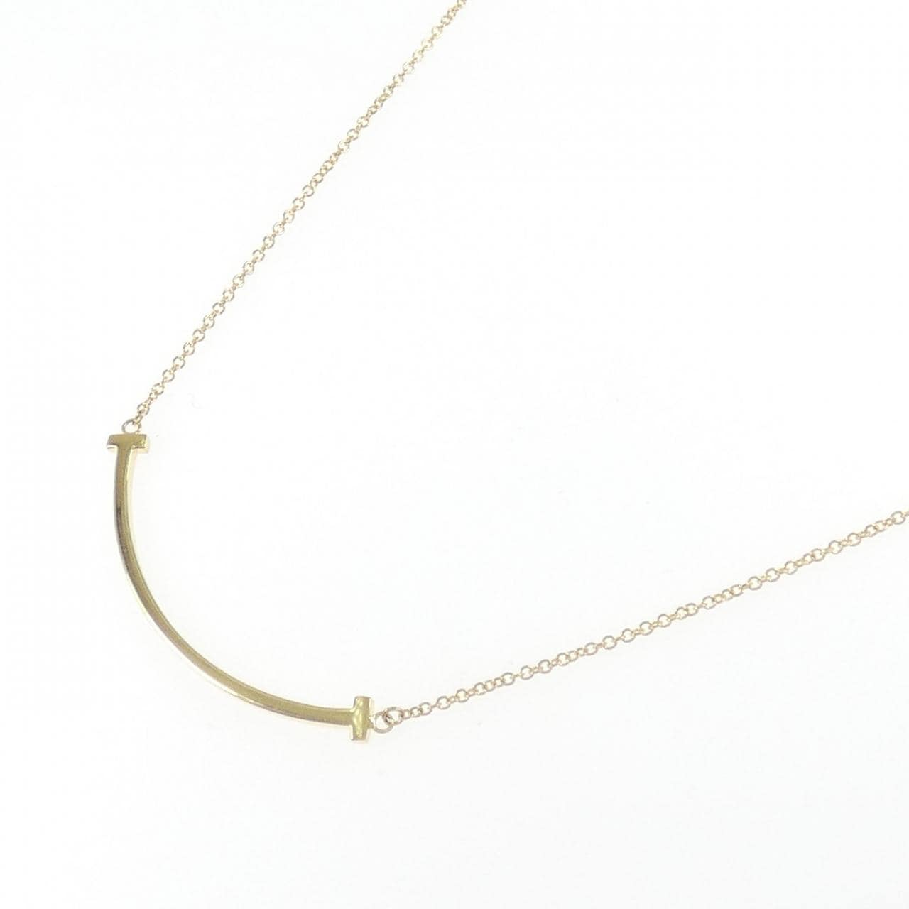 ティファニー Tスマイル スモール ネックレス