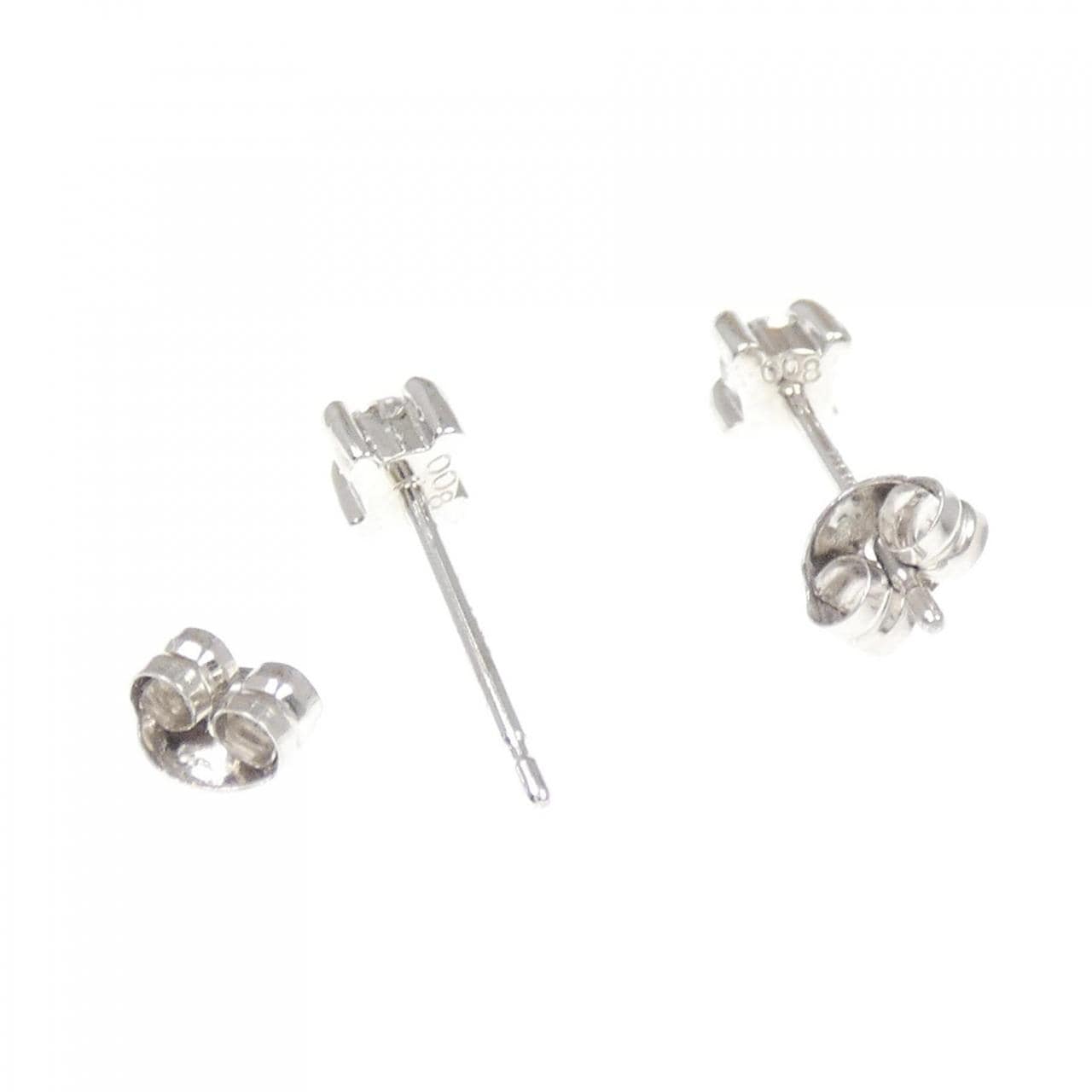 PT850 ダイヤモンド ピアス 0.16CT