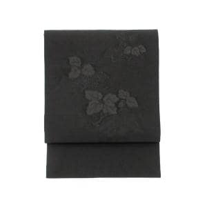 名古屋帯　喪服用　綴織