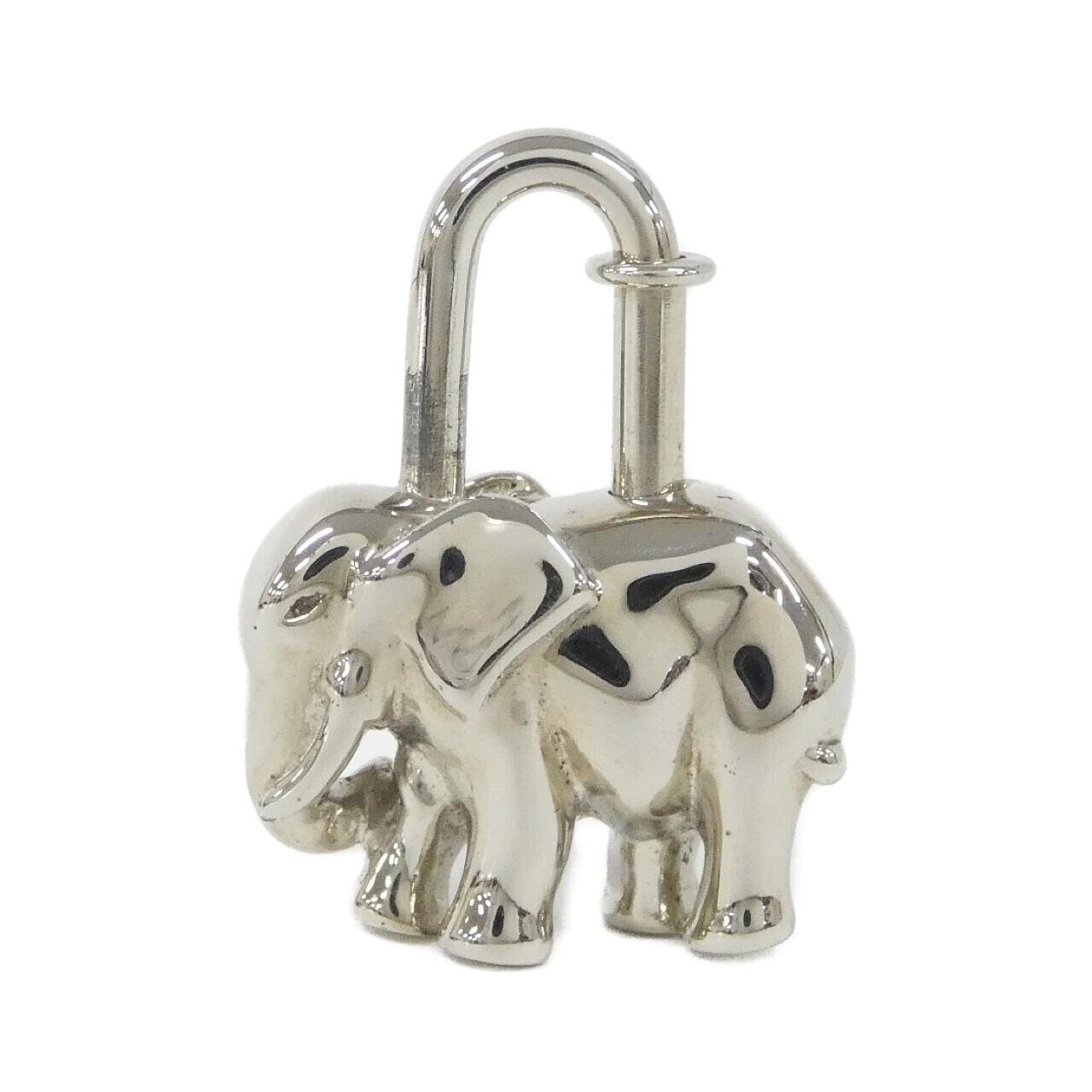 【ヴィンテージ】エルメス ELEPHANT カデナ 013247CA キーホルダー
