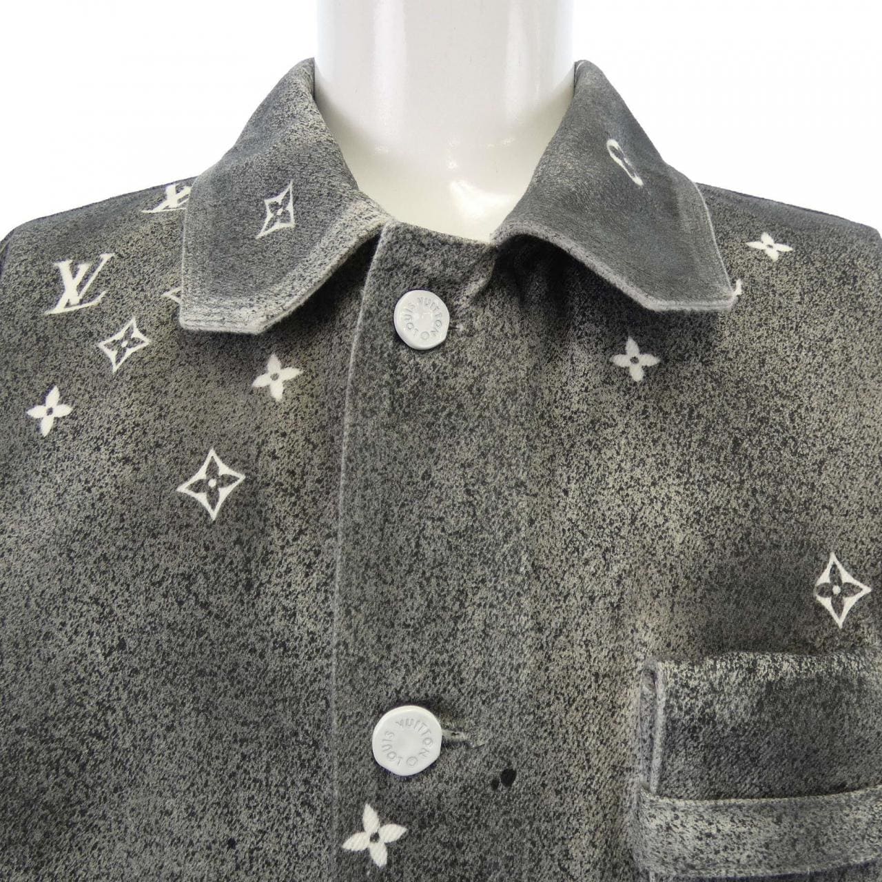 ルイヴィトン LOUIS VUITTON モノグラムグラデーション HLS09WQYZ デニムジャケット