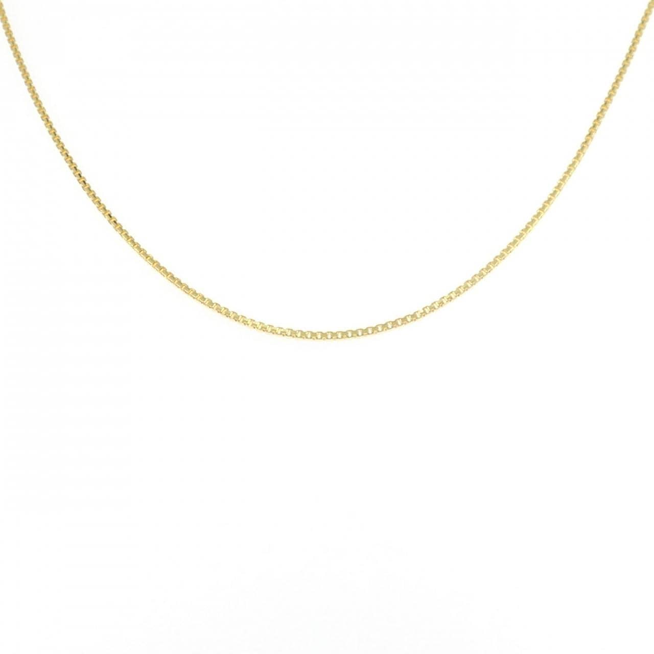 K24YG ベネチアンチェーン ネックレス