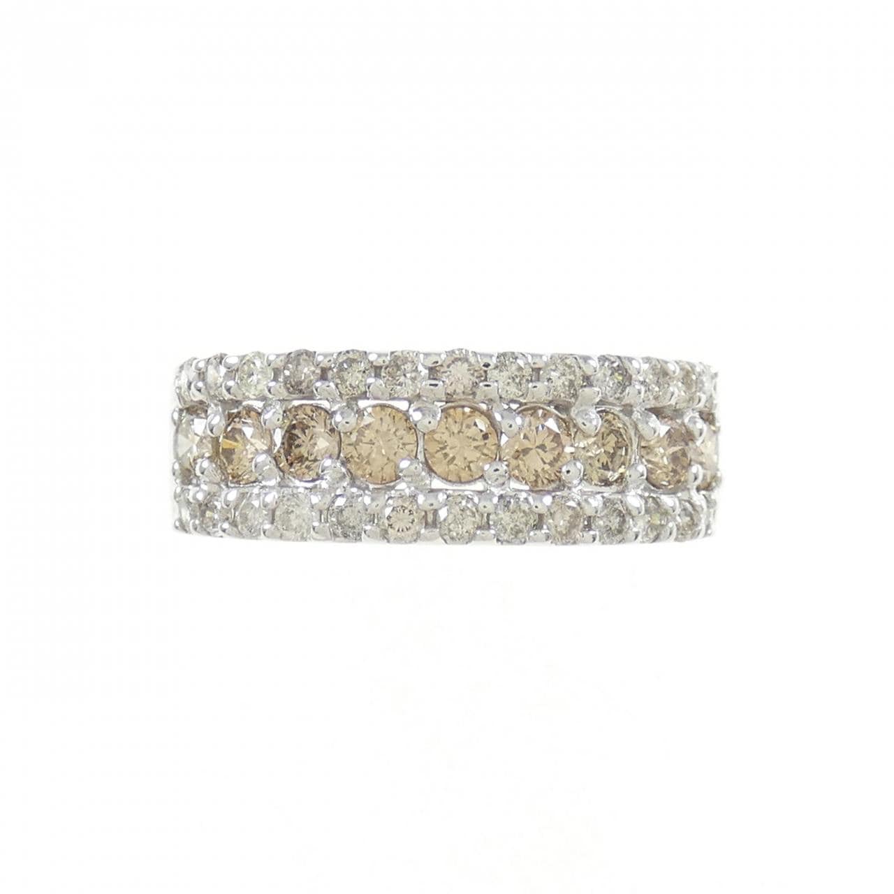 K18WG ダイヤモンド リング 0.30CT
