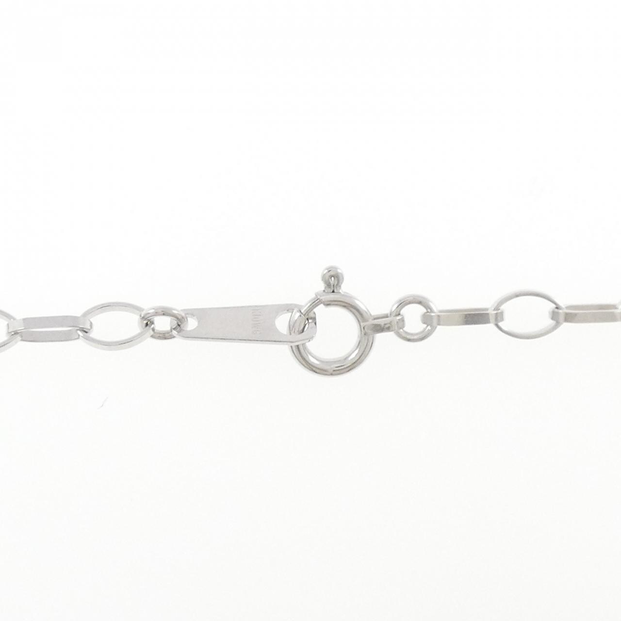 K10WG Sapphire Necklace 0.29CT