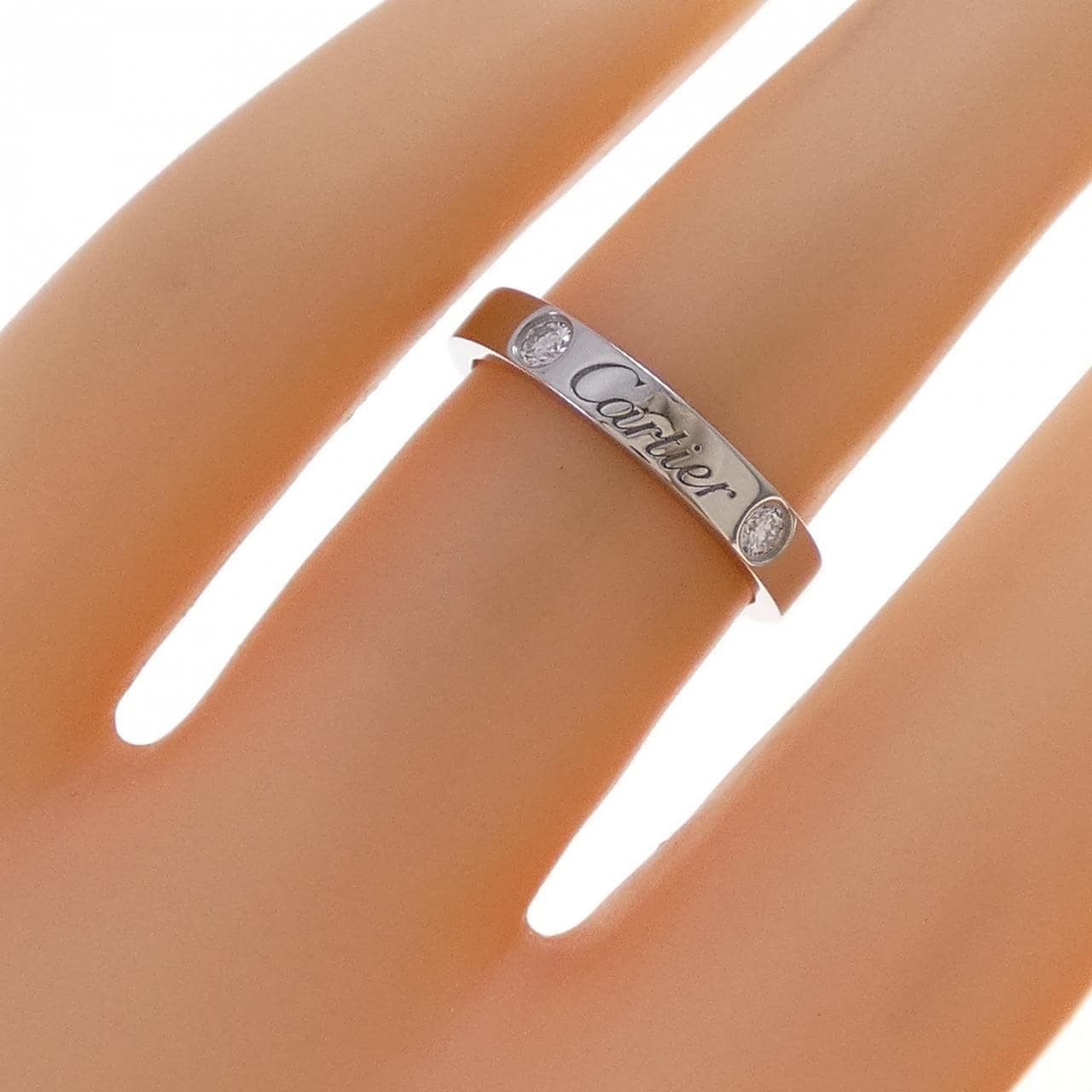 カルティエ ウエディング 2P リング