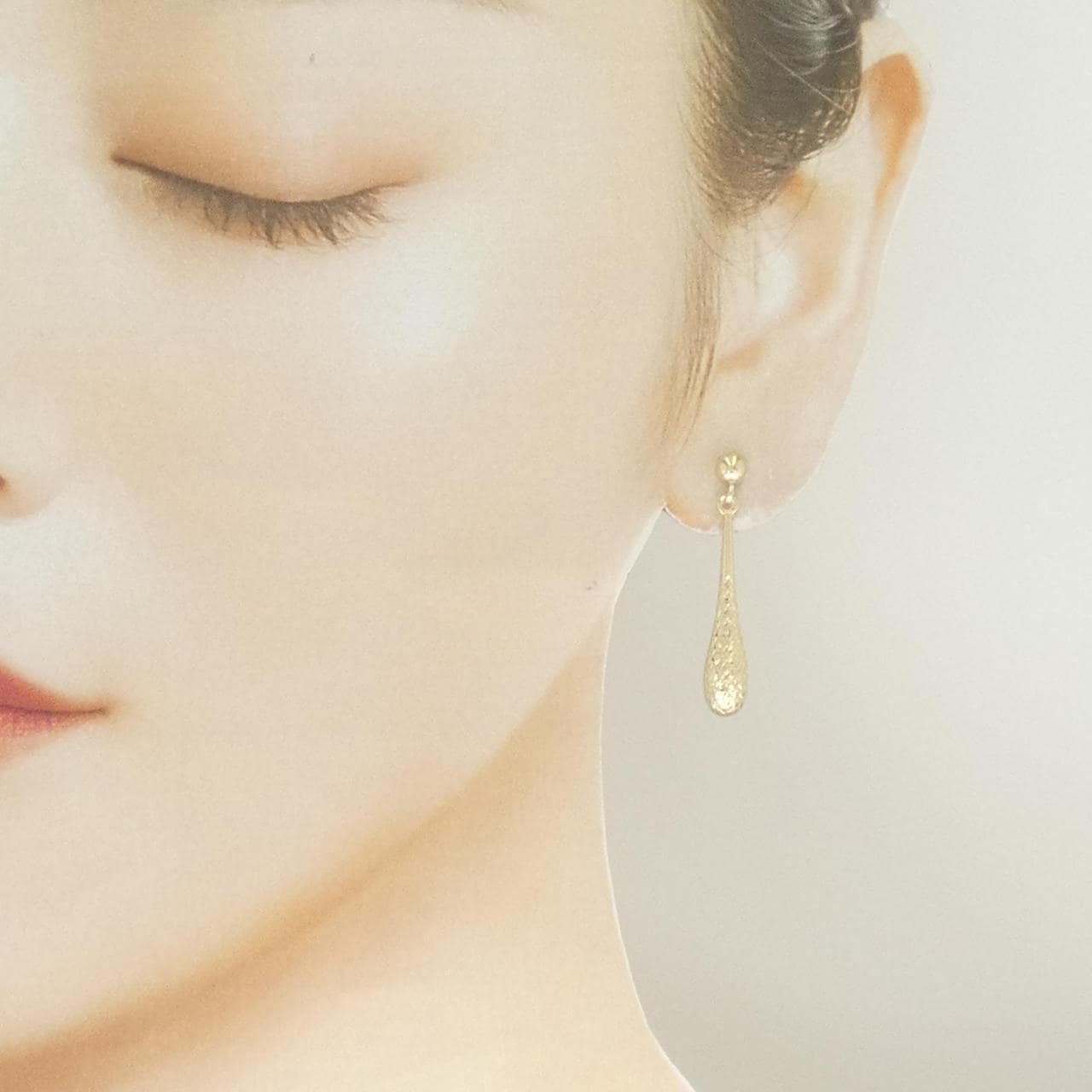 375YG/K10YG ピアス