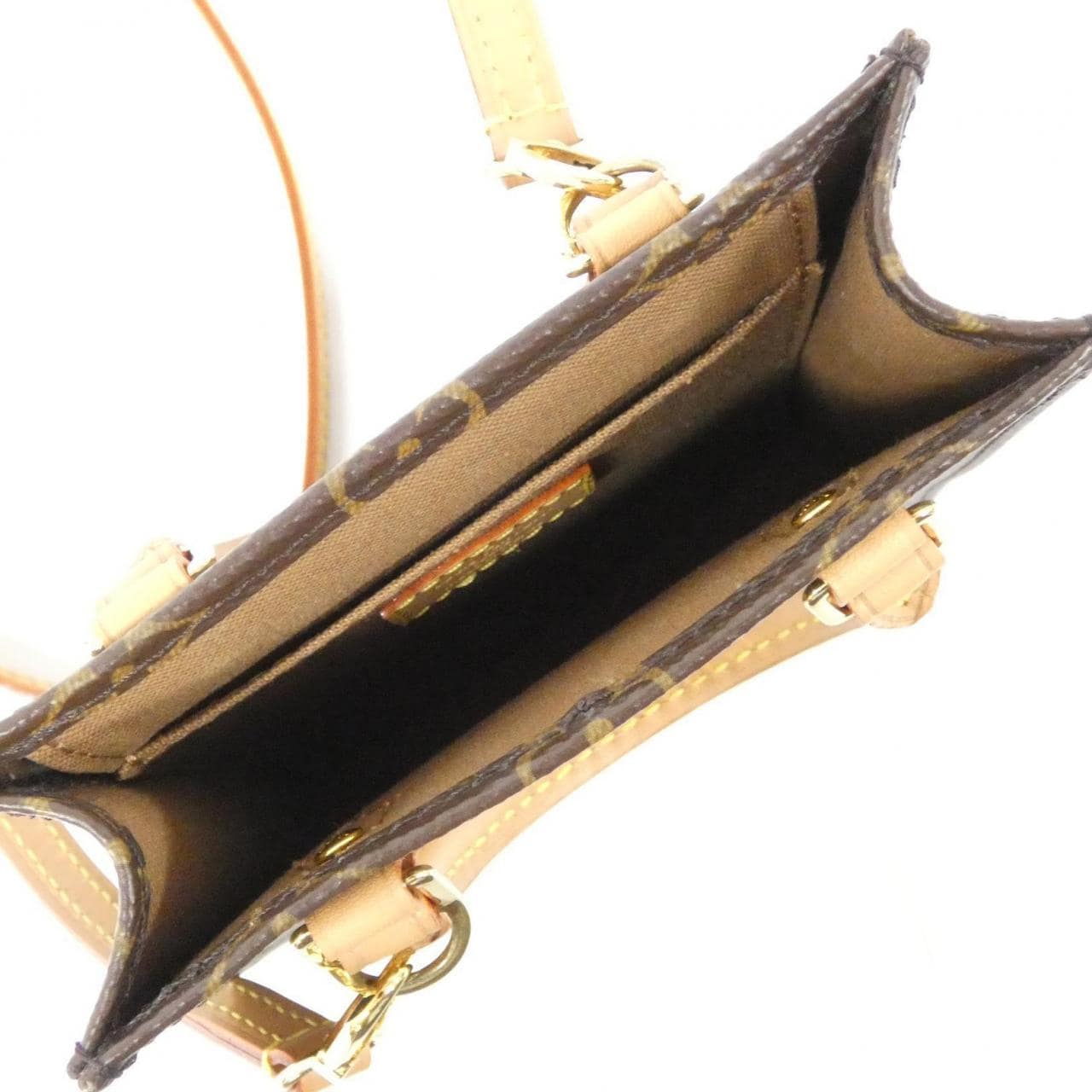 LOUIS VUITTON Monogram Petite Sac Plat 包 M69442