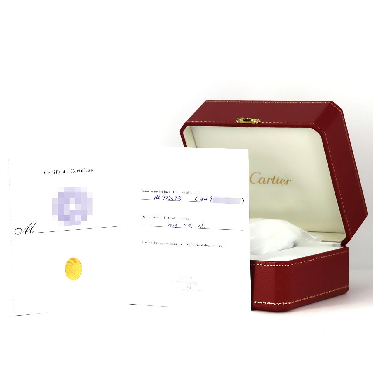 カルティエ バロンブルーSM･11P WE902073 SS クォーツ