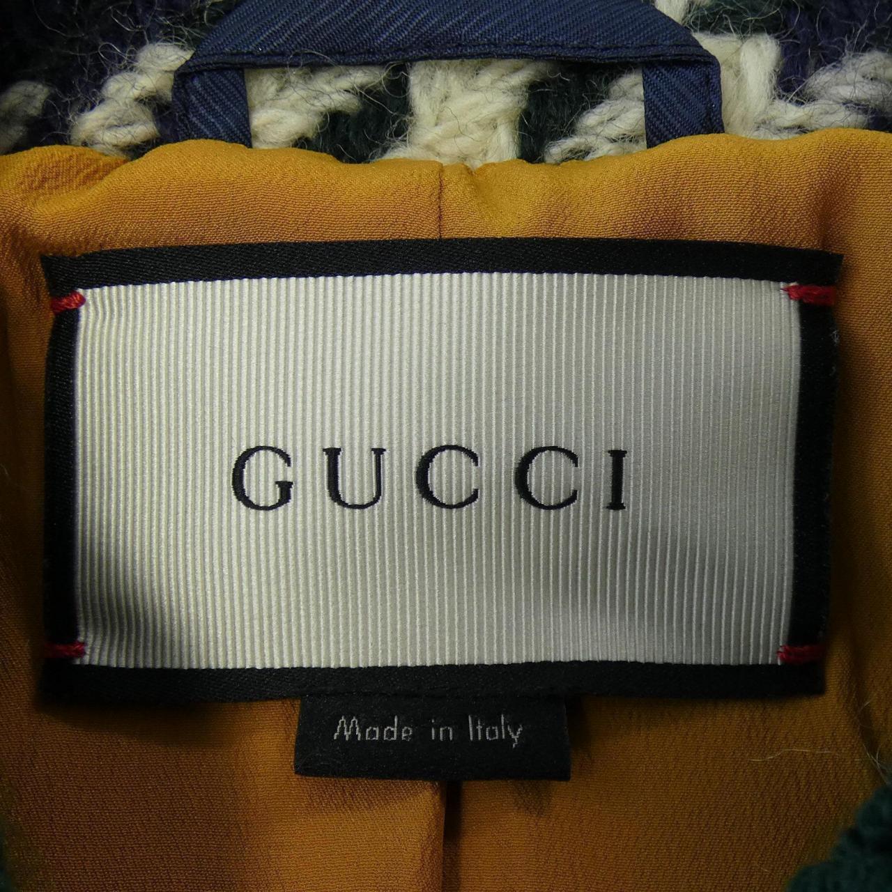 グッチ GUCCI ノーカラージャケット