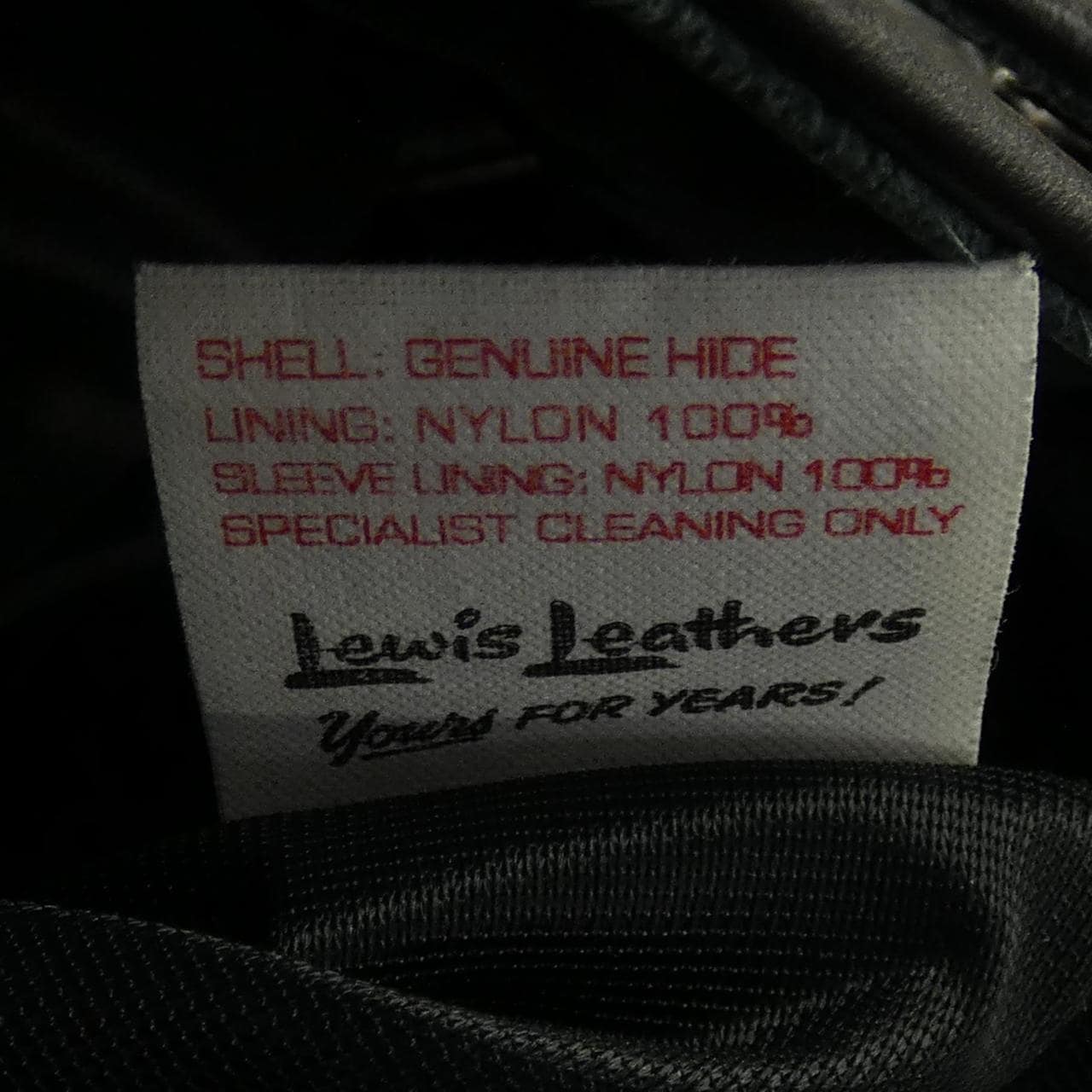 ルイスレザー LEWIS LEATHERS CYCLONE レザーライダースジャケット