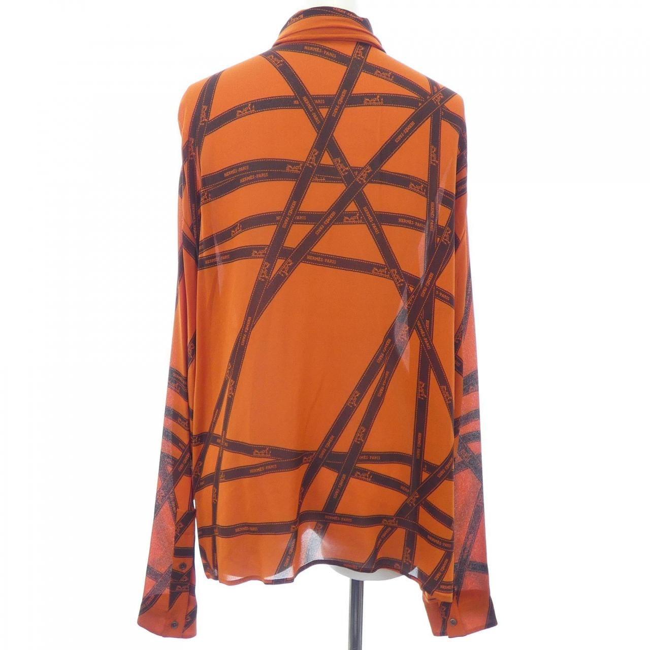 エルメス HERMES ボリュチデュック ツイルレーヌ シャツ