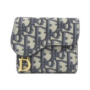 クリスチャンディオール DIOR OBLIQUE サドル ロータス ウォレット S5652CTZQ 財布