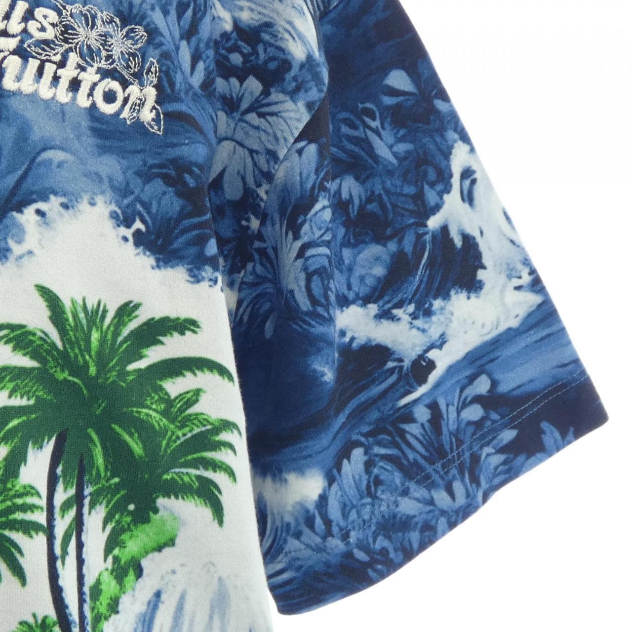 ルイヴィトン LOUIS VUITTON プリントショートスリーブコットンTシャツ HRY20WNPG Tシャツ