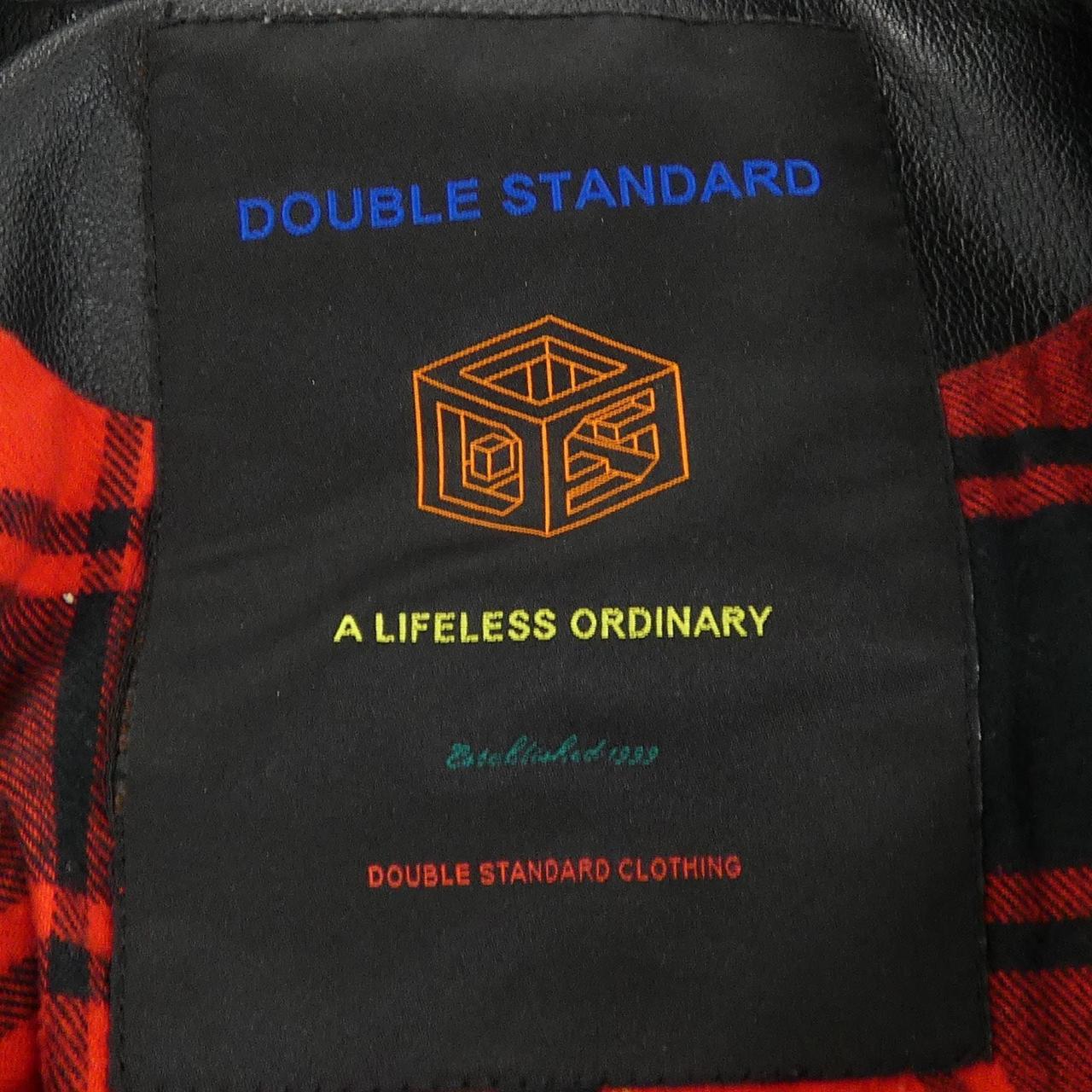 ダブルスタンダード DOUBLE STANDARD レザーライダースジャケット