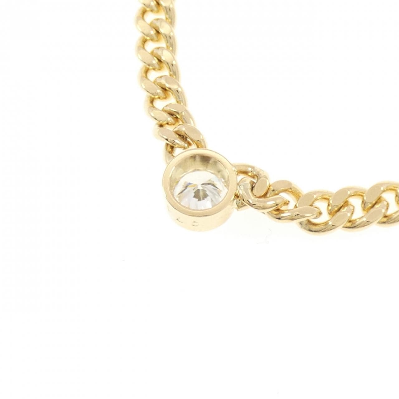 K18YG ダイヤモンド ネックレス 0.71CT