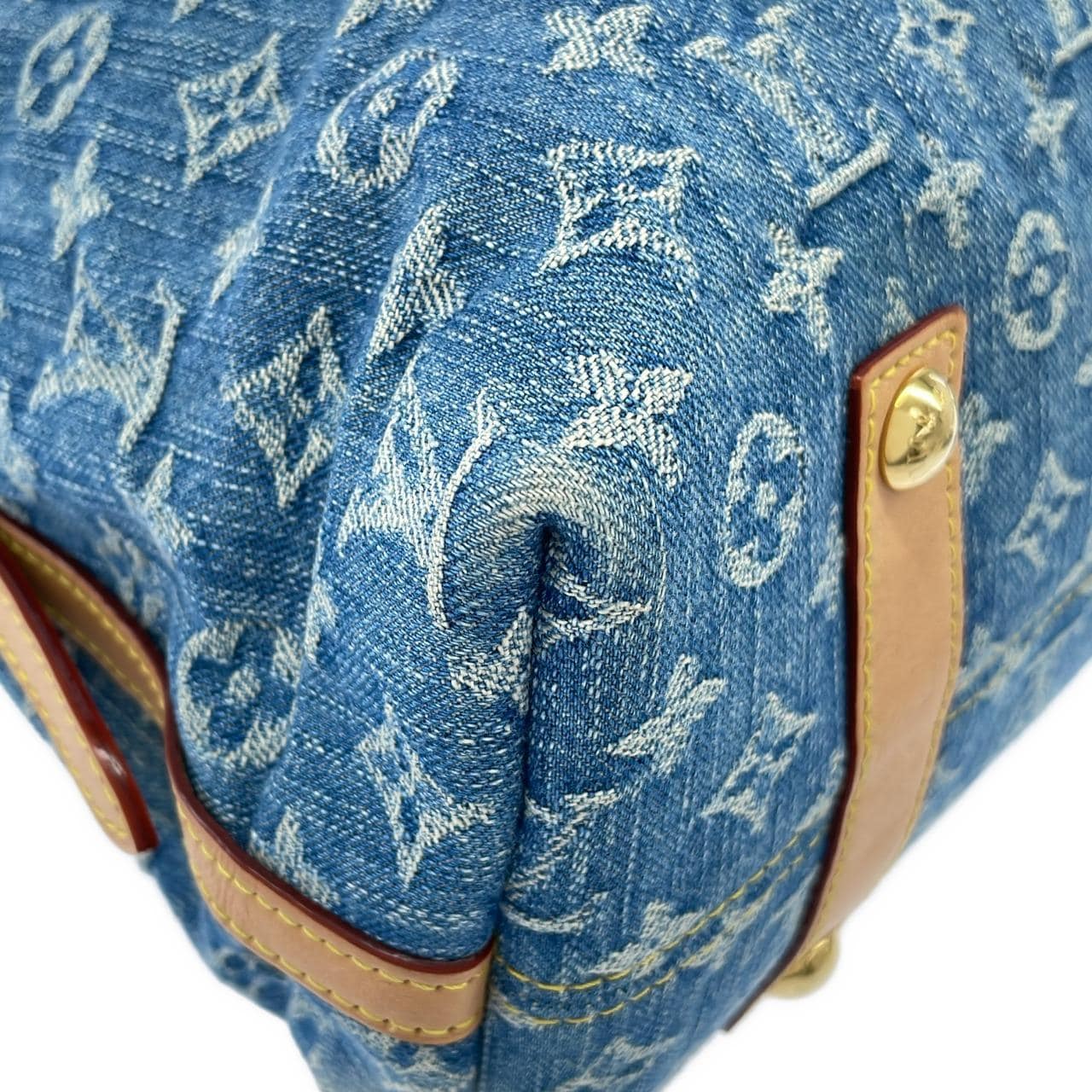 ルイヴィトン LVリミックス(モノグラム デニム) キャリーオール MM M46855 ショルダーバッグ