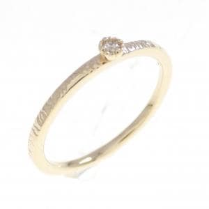 アガット ダイヤモンド リング 0.01CT