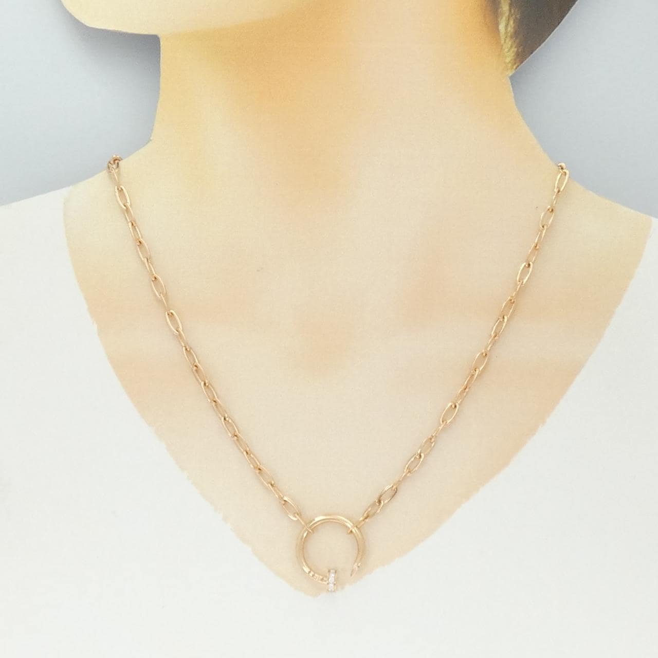 カルティエ ジュスト アン クル ネックレス