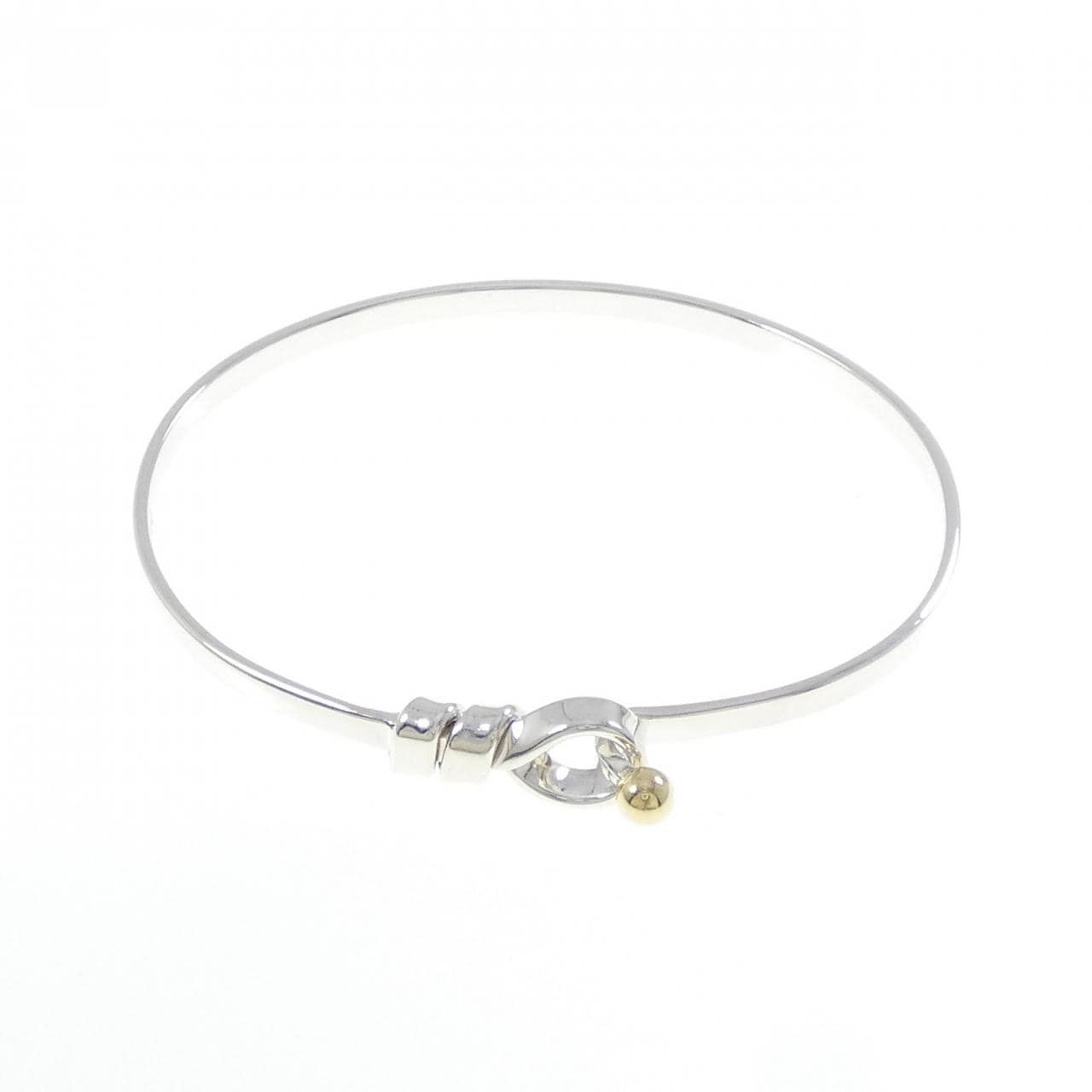 【ヴィンテージ】ティファニー フック&アイ バングル