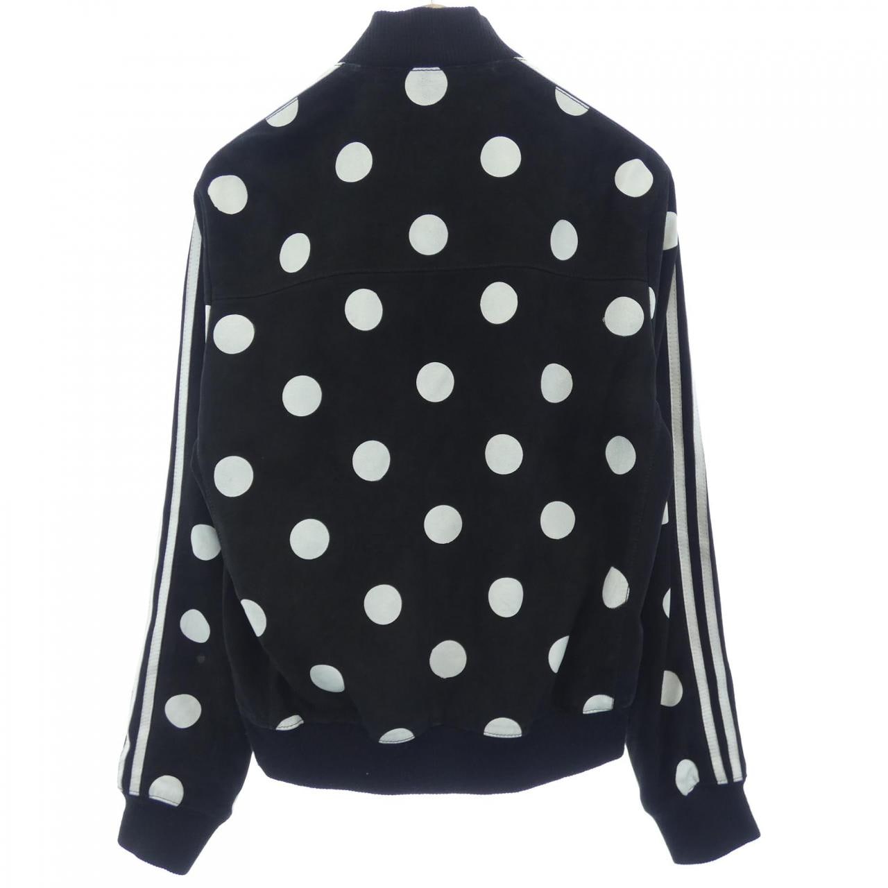 アディダス ADIDAS PHARRELL WILLIAMS レザージャケット