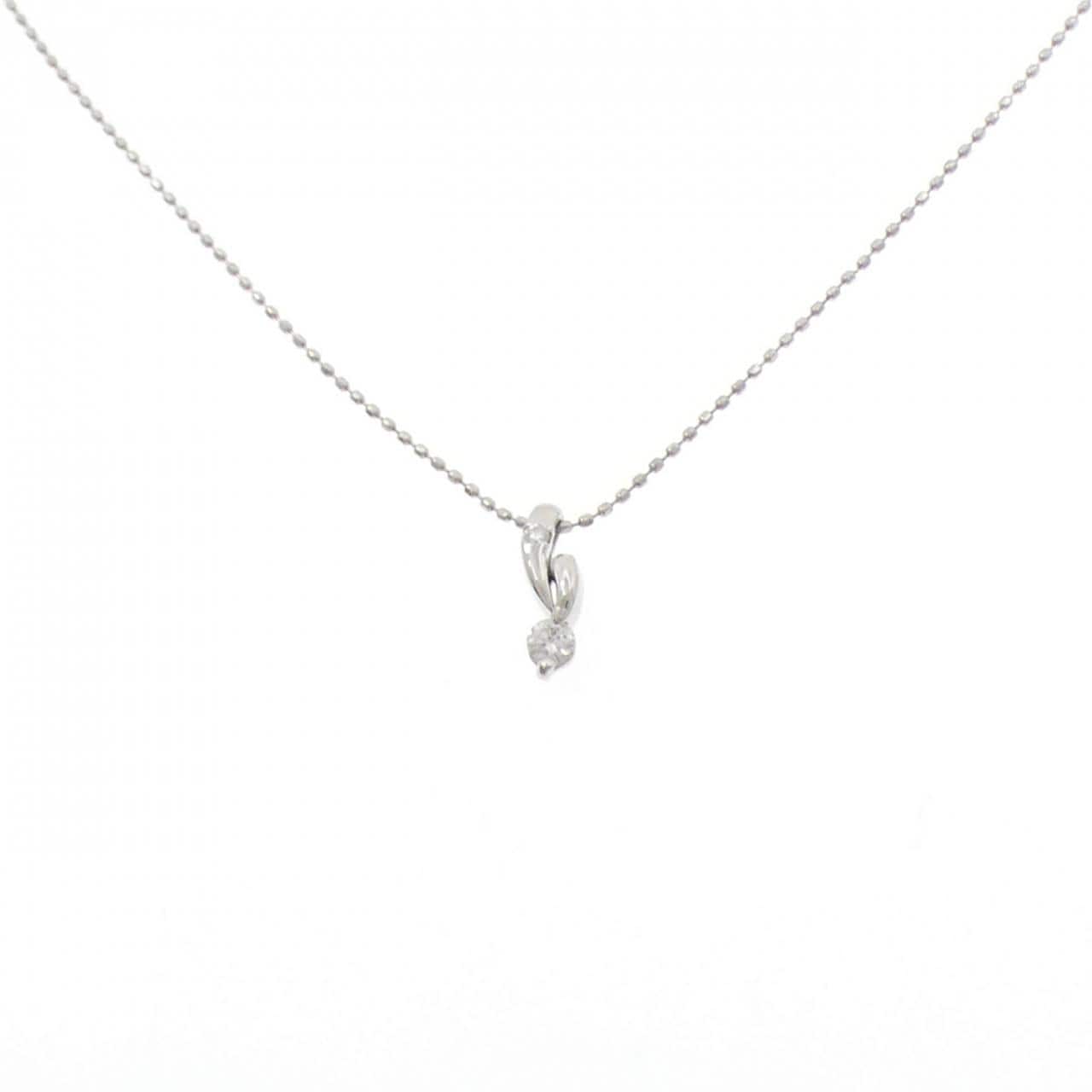 PT900/PT850 ダイヤモンド ネックレス 0.10CT