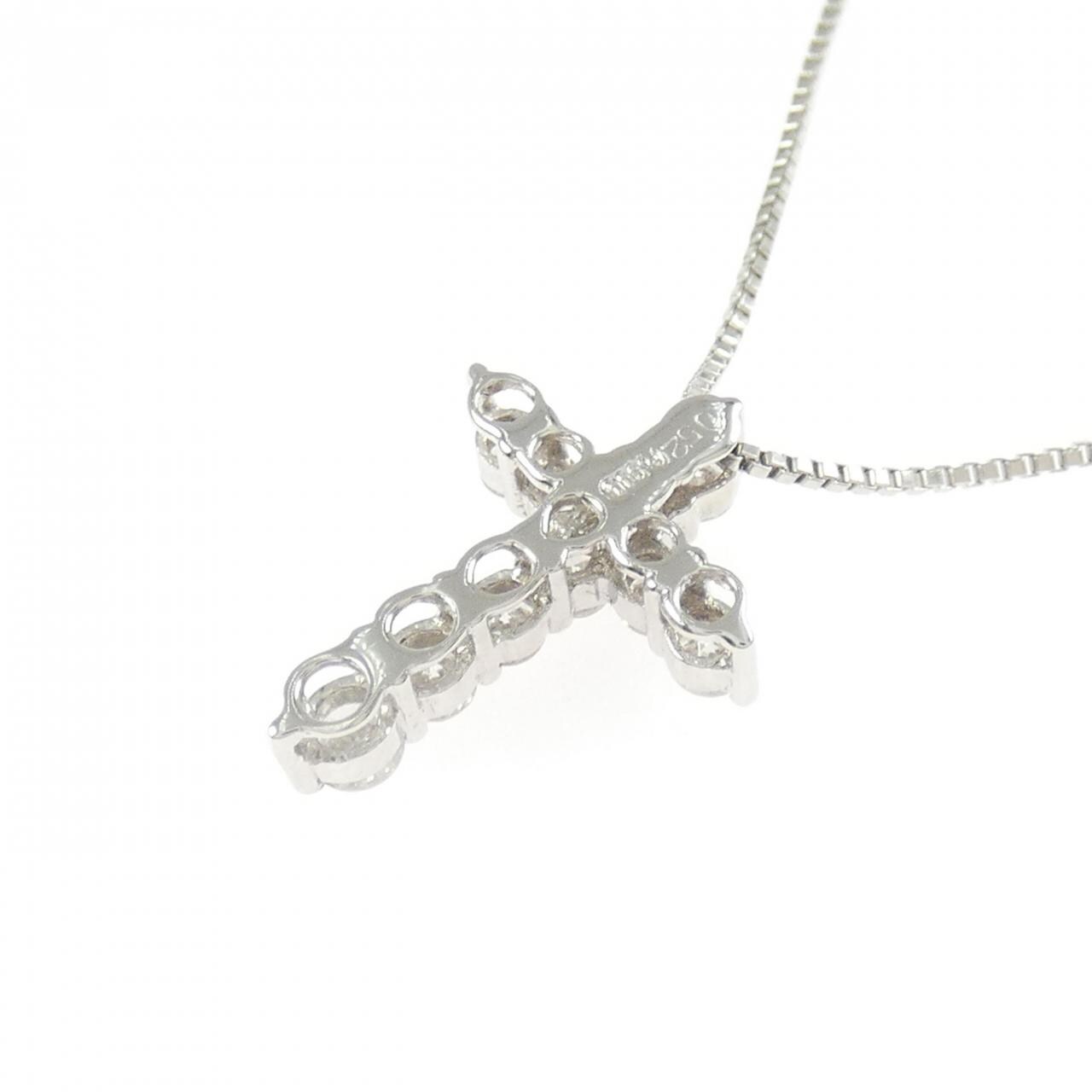 PT900/PT850 ダイヤモンド ネックレス 0.52CT