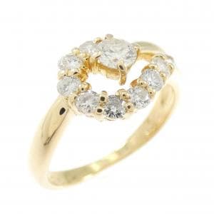 K18YG ダイヤモンド リング 0.50CT