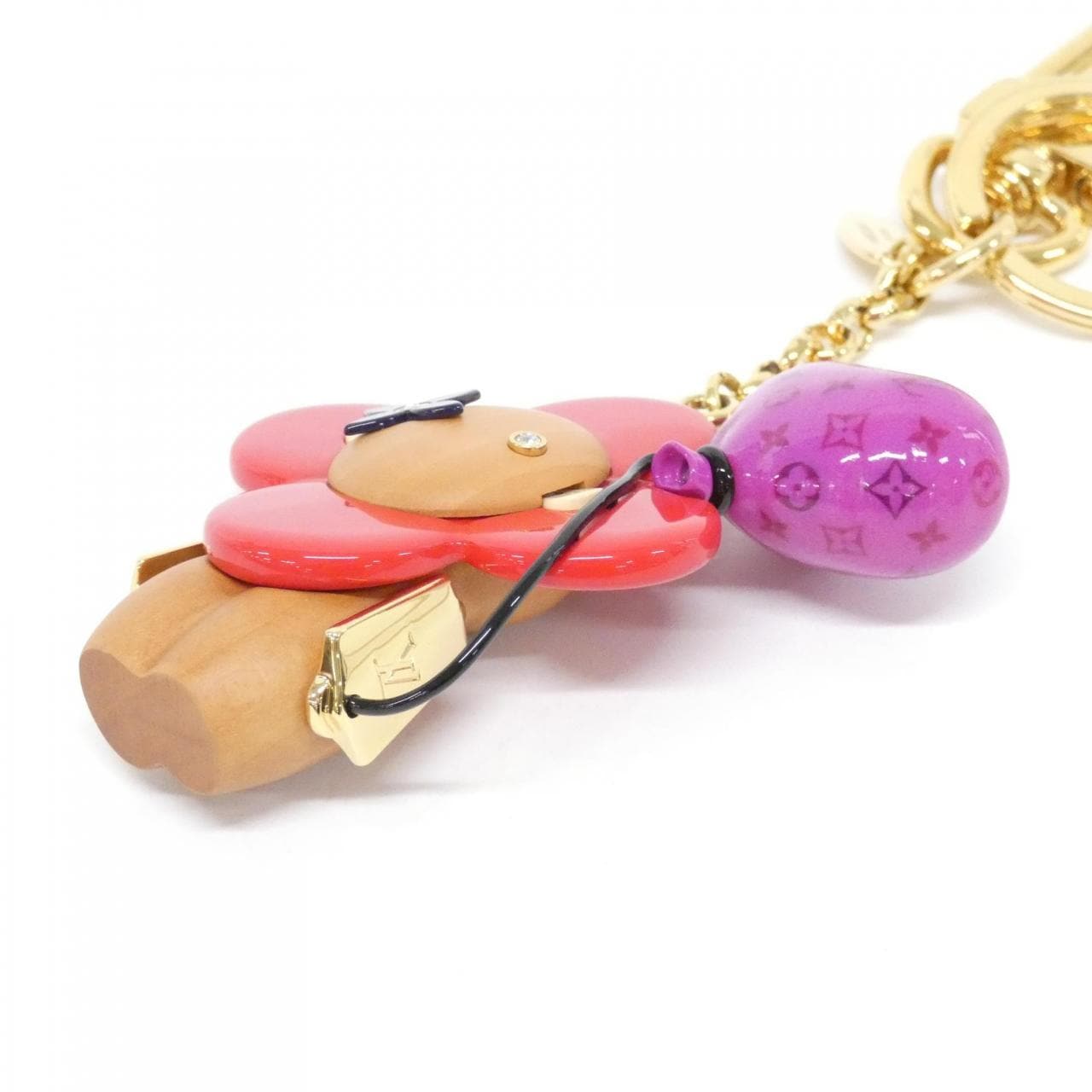 ルイヴィトン ポルト クレ ヴィヴィエンヌ M80249 キーリング