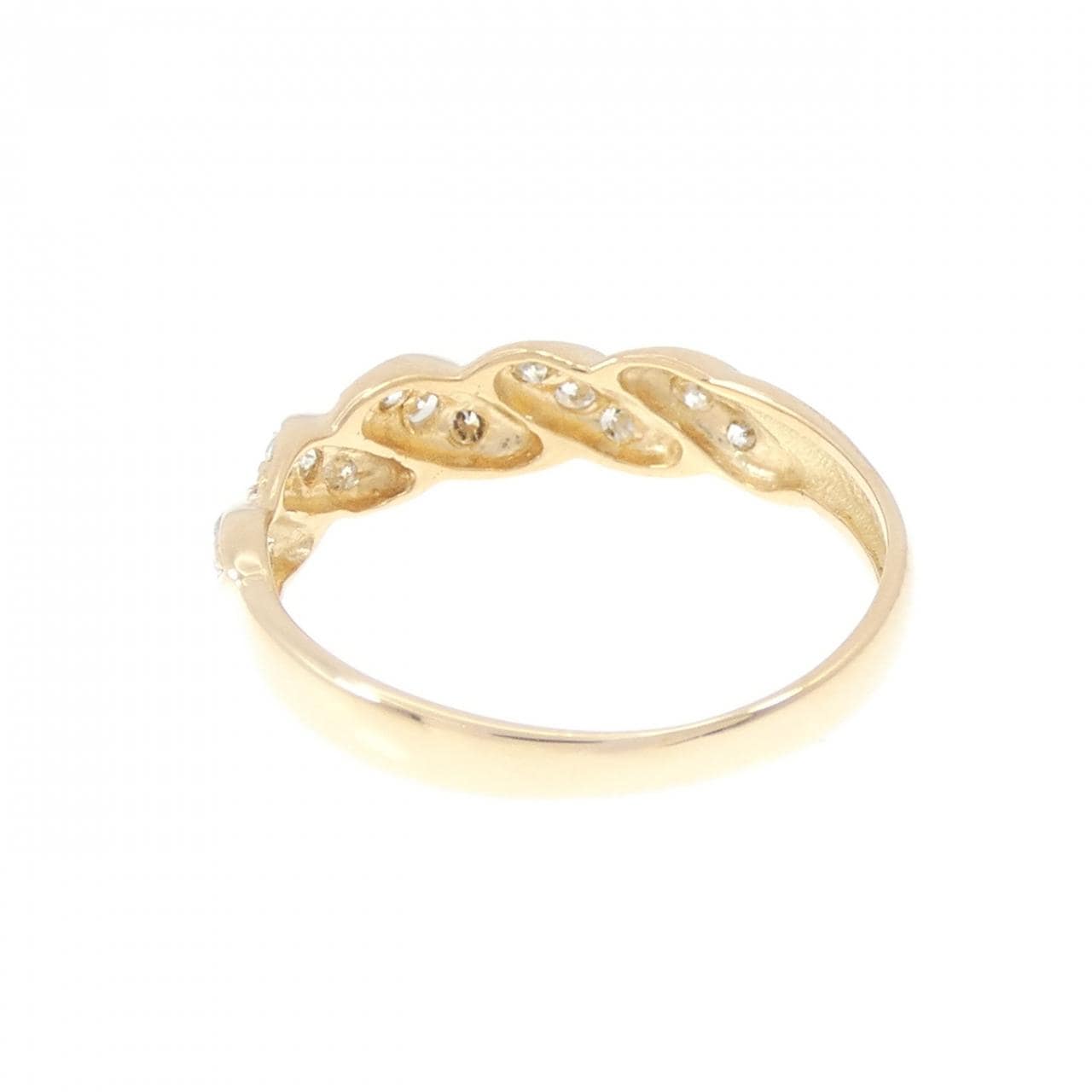 K18YG ダイヤモンド リング 0.20CT