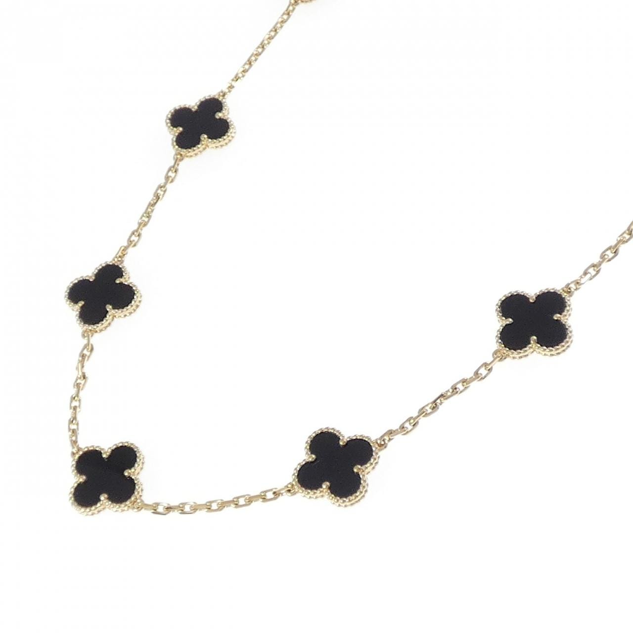 ヴァンクリーフ&アーペル ヴィンテージアルハンブラ 10モチーフ ネックレス