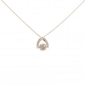 K18PG ダイヤモンド ネックレス 0.50CT