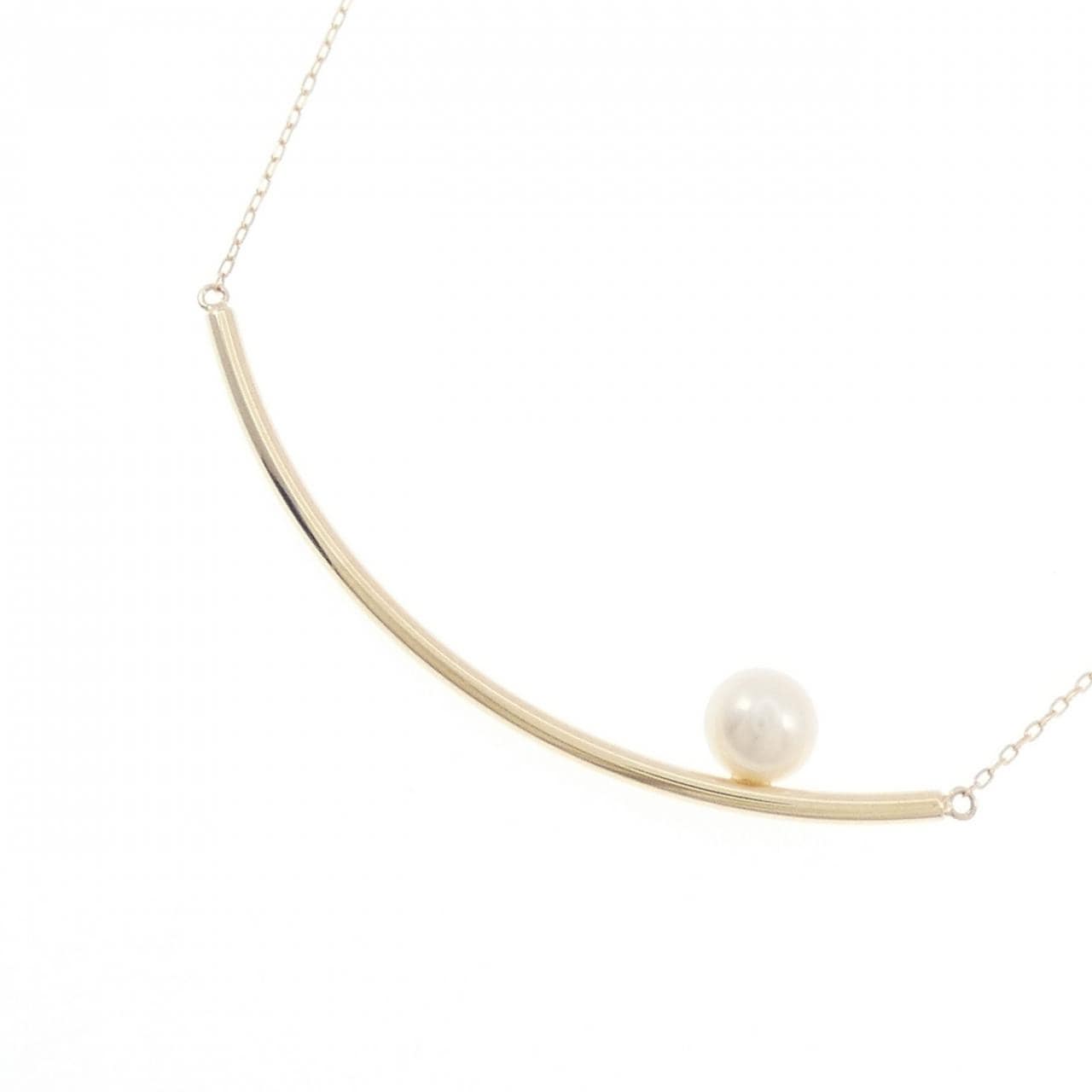 K10YG アコヤパール ネックレス 5mm