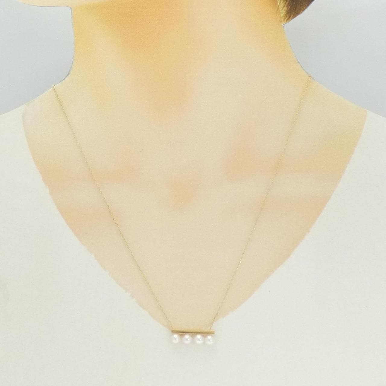 750YG アコヤパール ネックレス