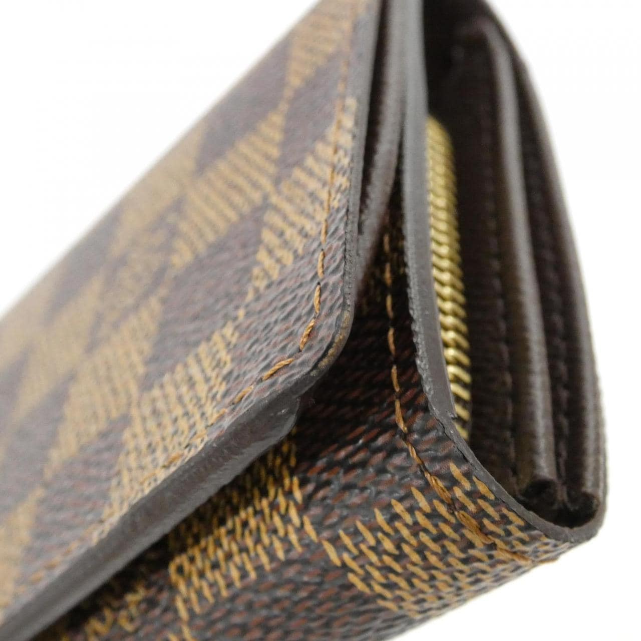 ルイヴィトン ダミエ ポルト モネ ビエ トレゾール N61730 財布