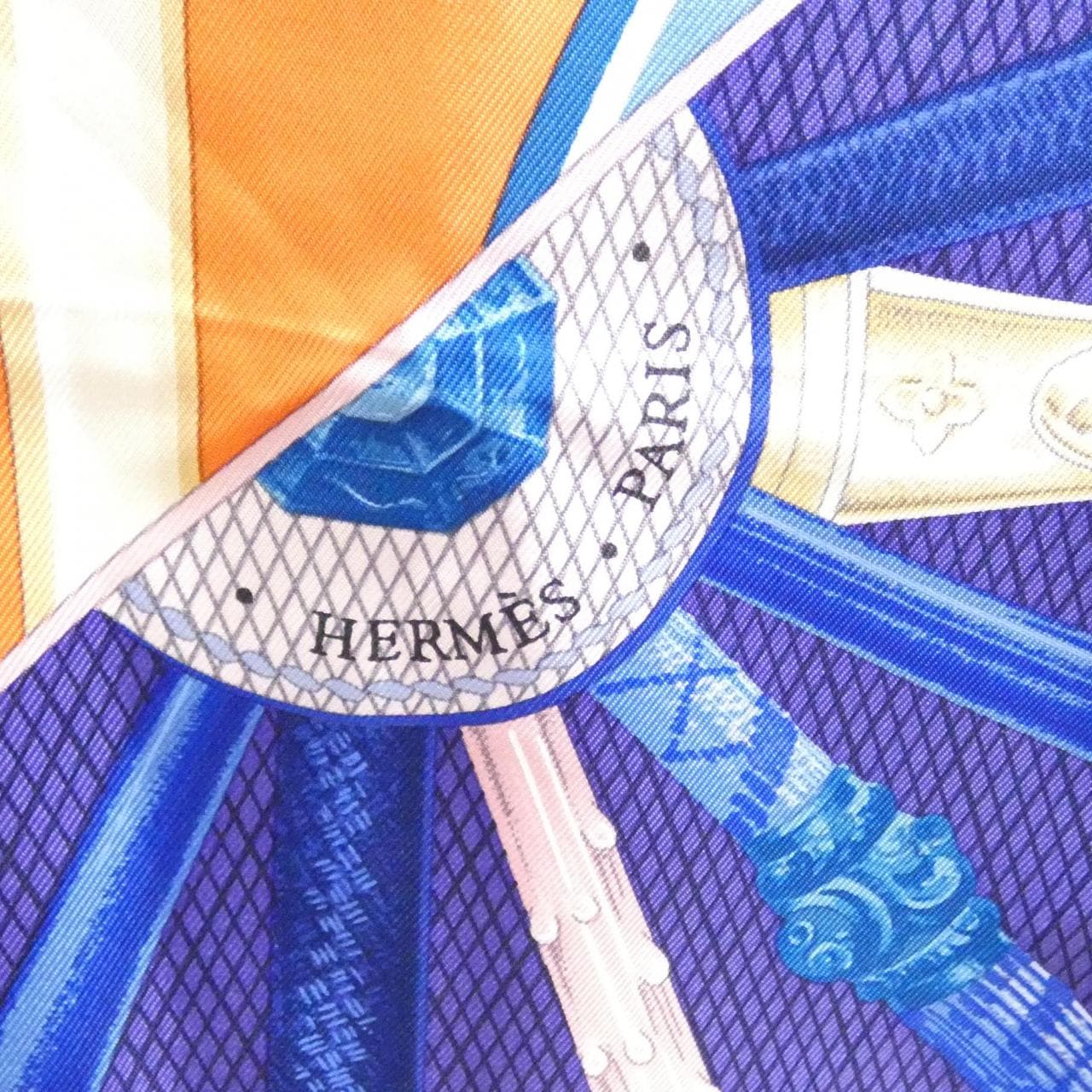 エルメス CANNES ET CANNES カレ スカーフ