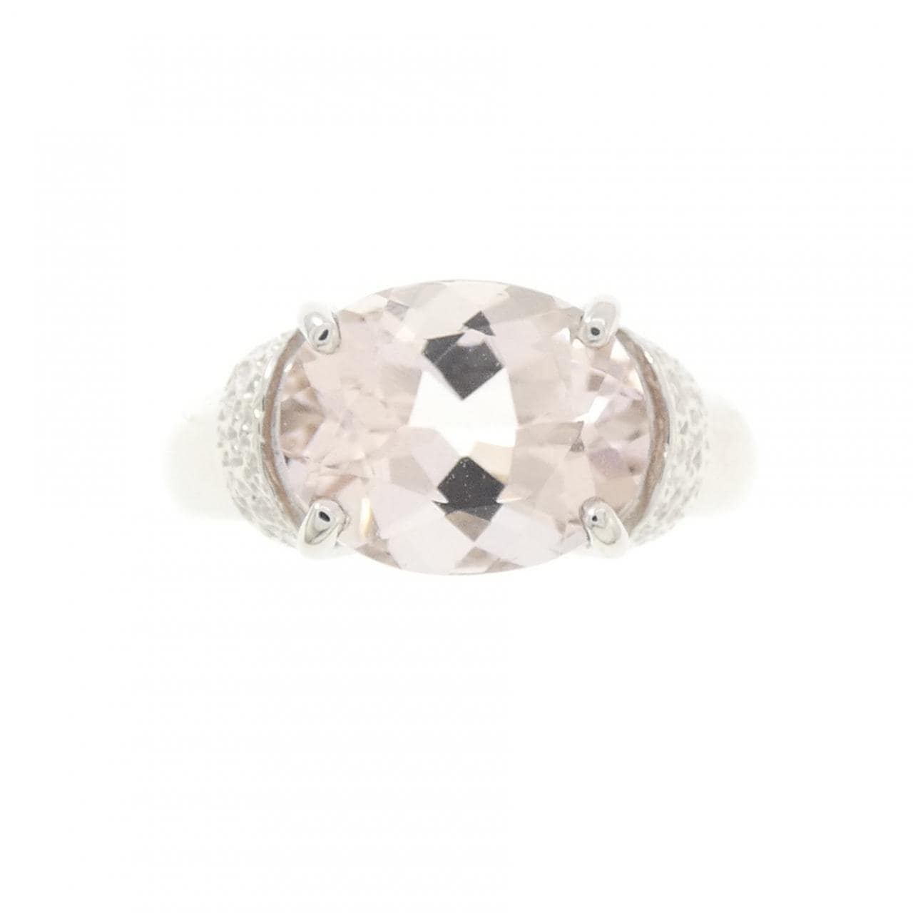 PT900 モルガナイト リング 2.25CT