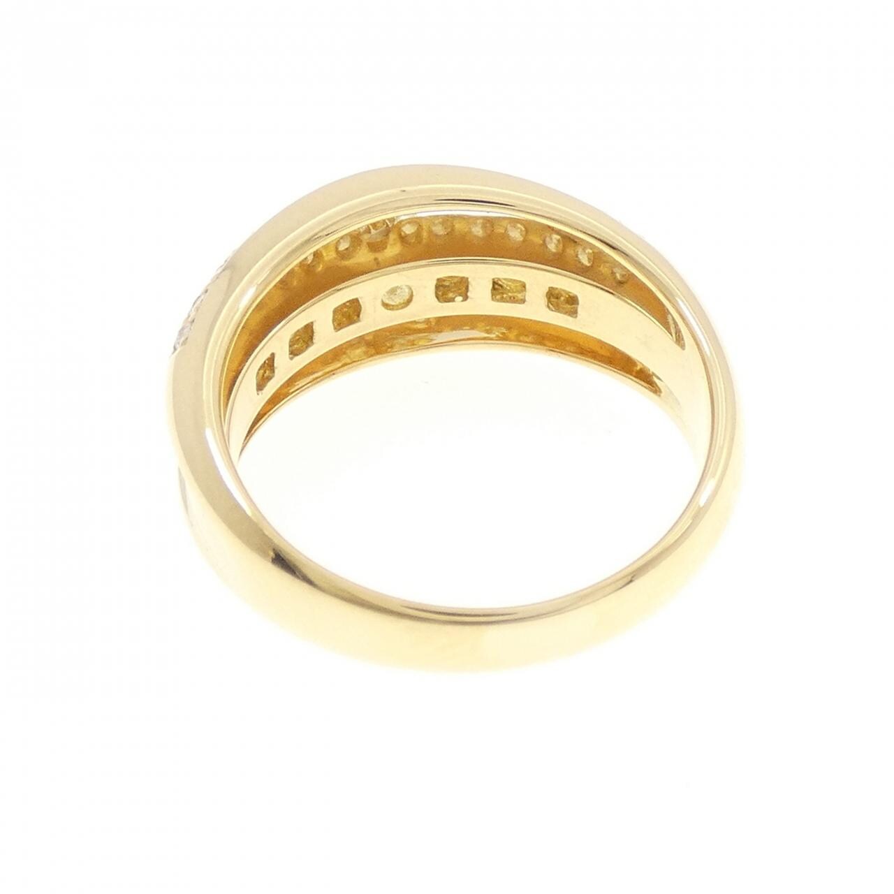 K18YG ダイヤモンド リング 0.24CT
