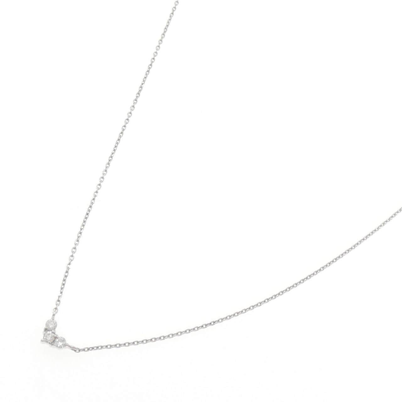 4゜C ハート ダイヤモンド ネックレス