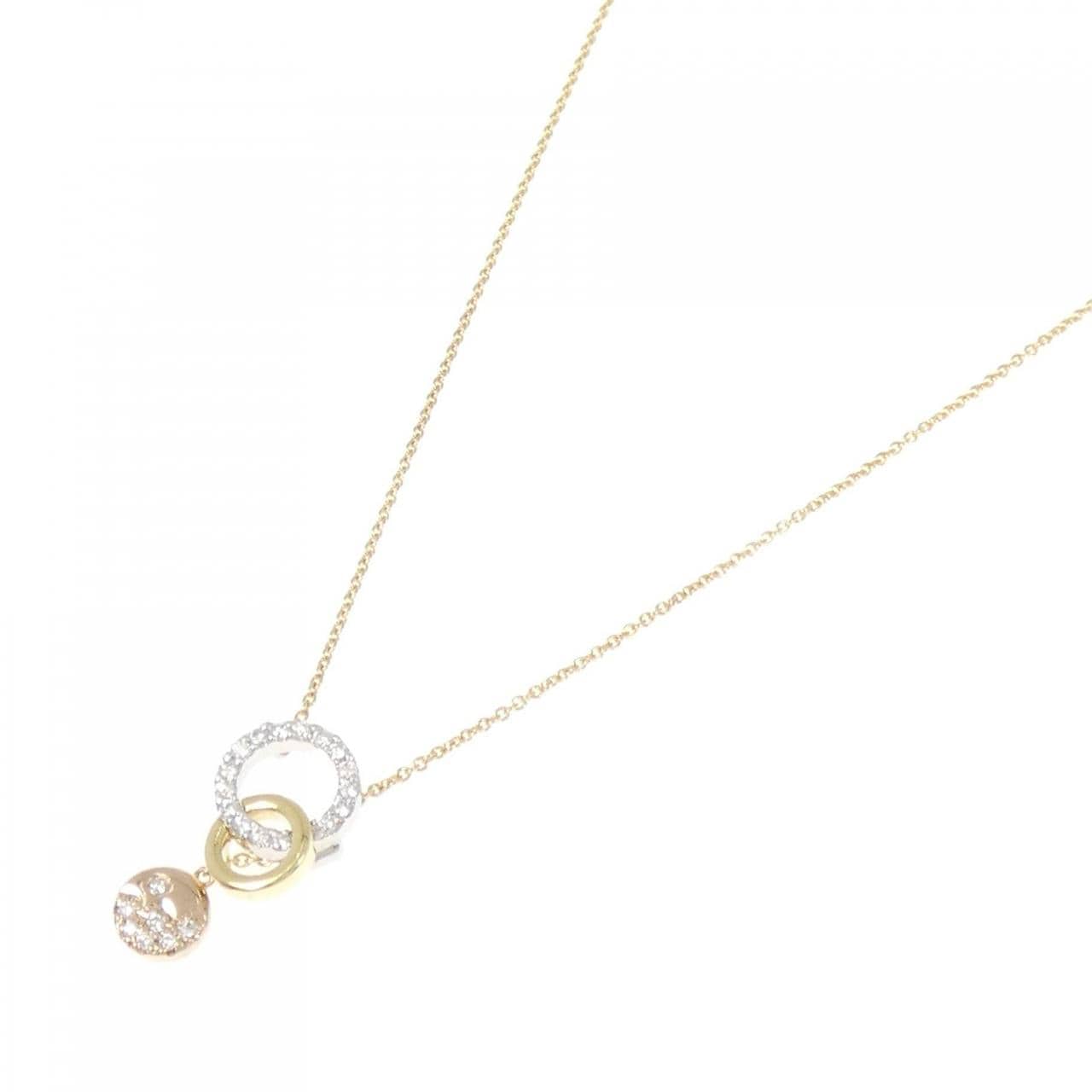 ヴァンドーム ダイヤモンド ネックレス 0.21CT