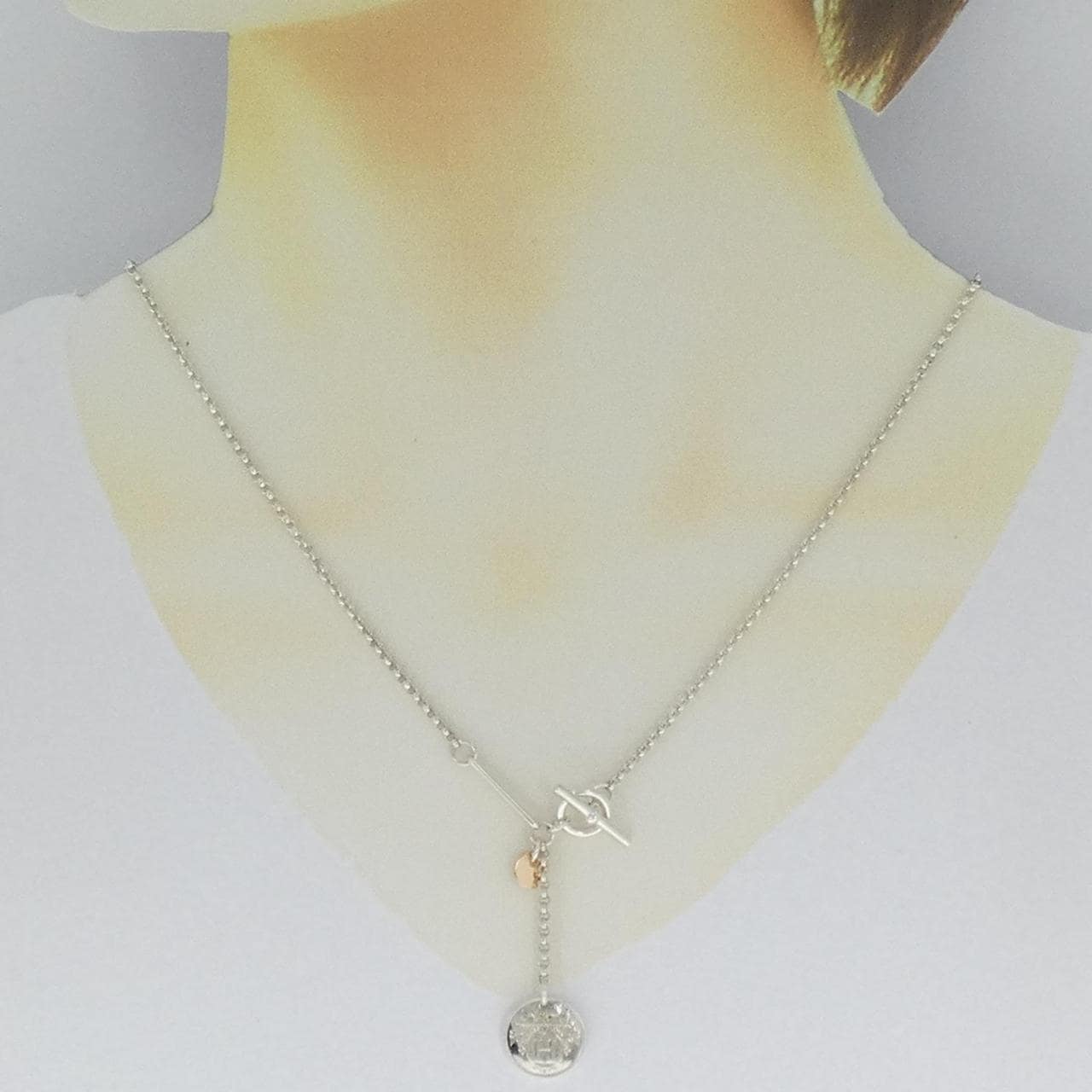 HERMES exlibris necklace