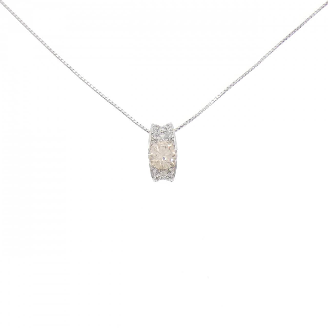 PT900/PT850 ダイヤモンド ネックレス 0.619CT