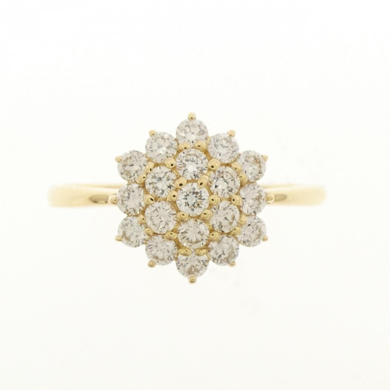 K18YG ダイヤモンド リング 0.50CT