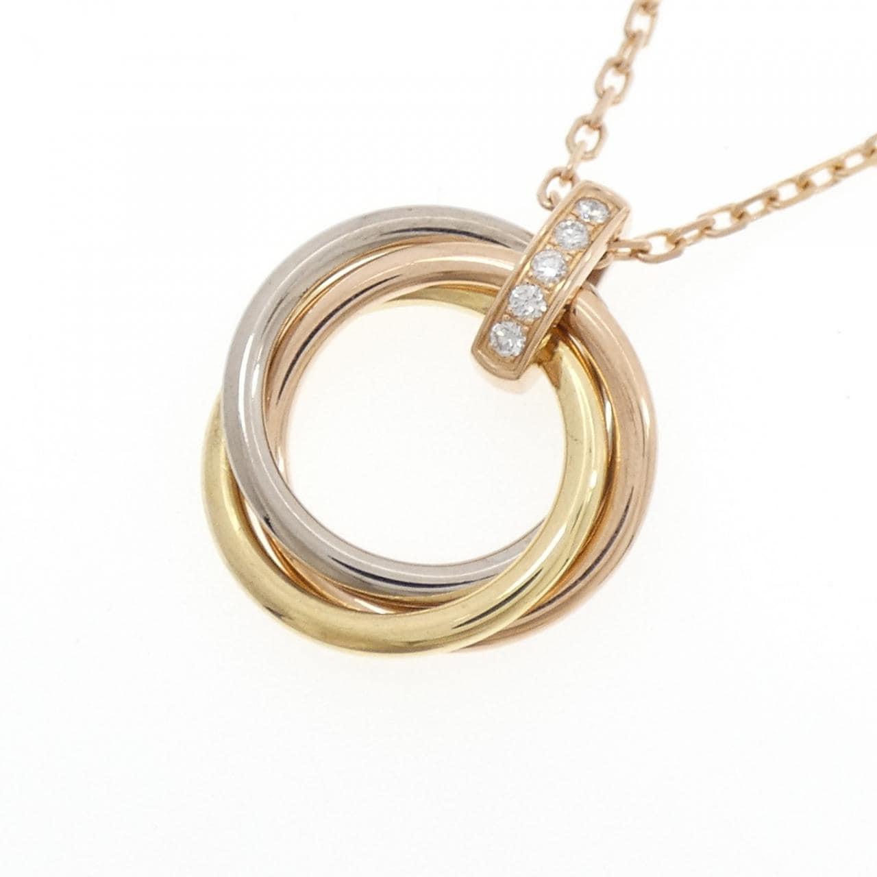 Cartier Trinity项链