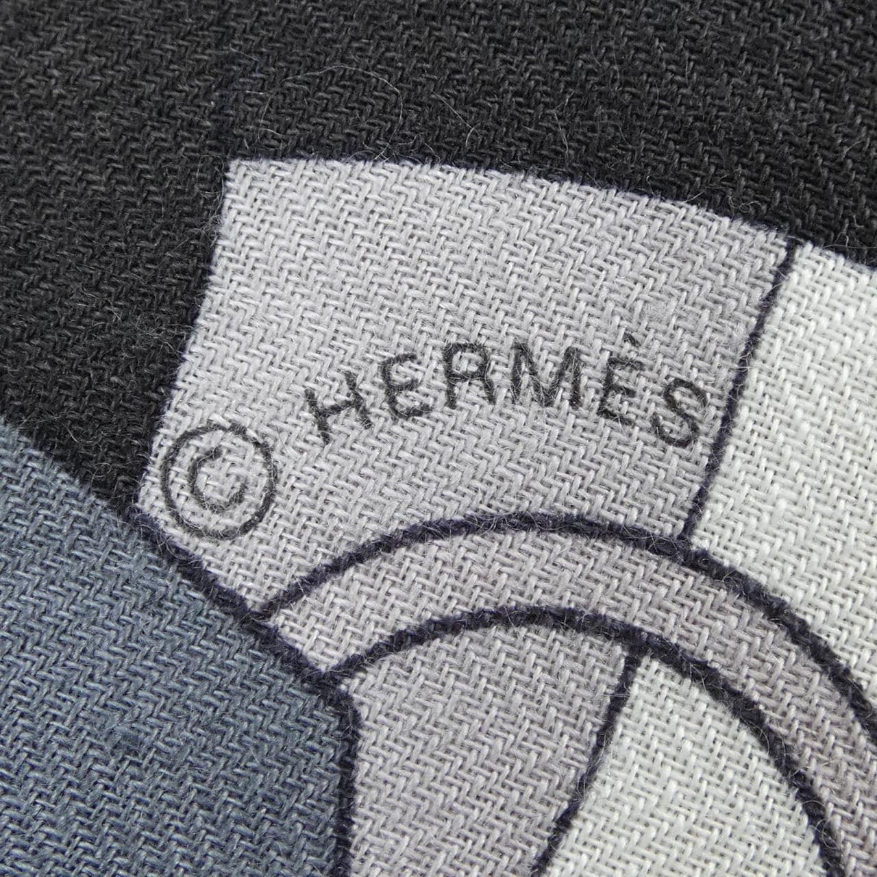 エルメス HERMES ROCABAR 242708S カレジェアン140 ショール