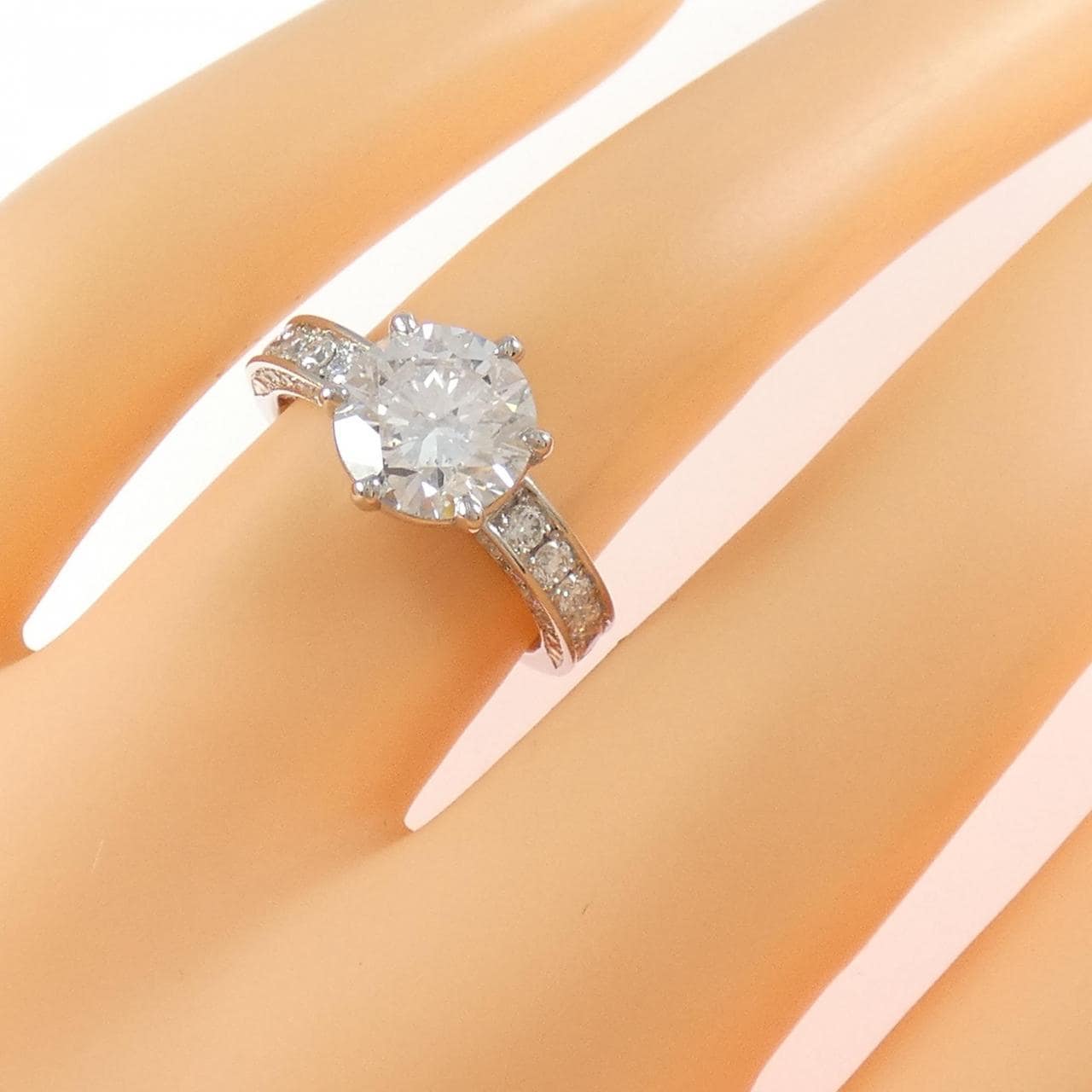 PT900 ダイヤモンド リング 2.013CT D I1 EXT