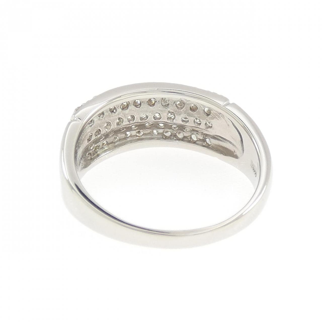 PT900 パヴェ ダイヤモンド リング 0.70CT