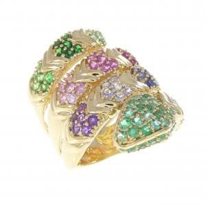 ジーエスティービー カラーストーン リング