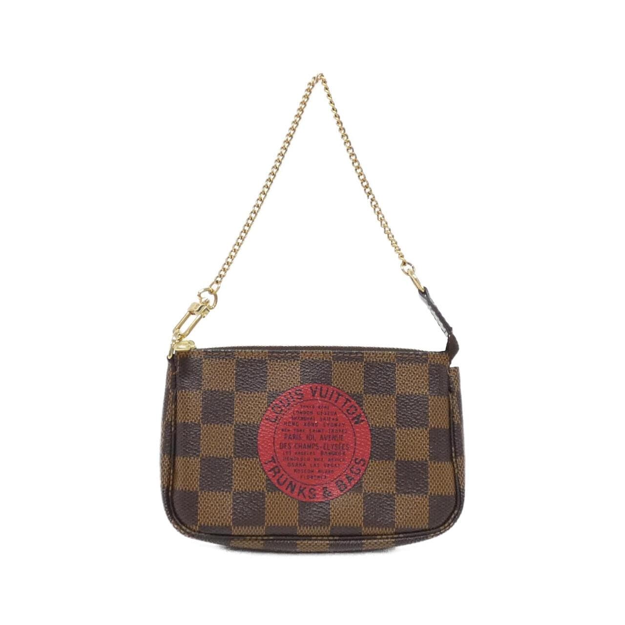 LOUIS VUITTON Damier (T&B) 迷你手拿包配件 N58011 配件袋